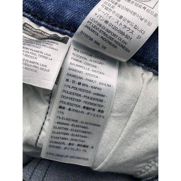 Vintage Rare Y2K Levi’s 517 Blank Tab Bootcut Medium Wash Jeans 36x32 - Picture 4 of 10